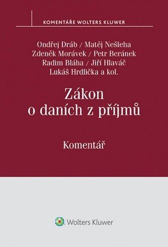 Obálka knihy Zákon o daních z příjmů