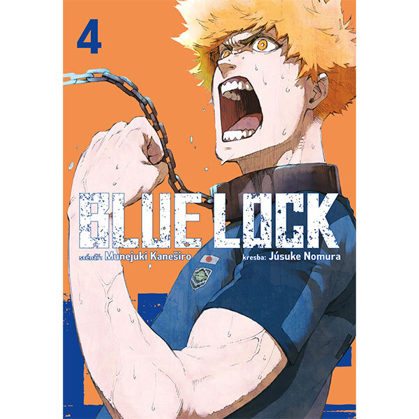 Obálka knihy Blue Lock 4 (česky)