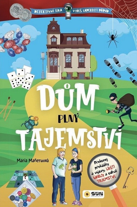 Obálka knihy Detektivní Hra -  Dům plný tajemství