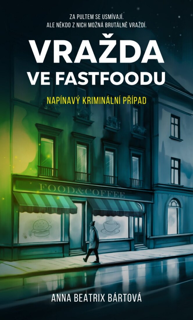 Obálka knihy Vražda ve fastfoodu