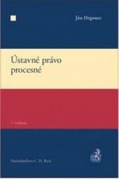 Obálka knihy Ústavné právo procesné