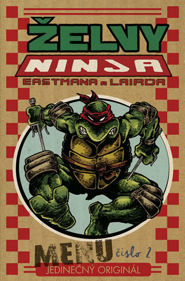Obálka knihy Želvy Ninja - Menu číslo 2