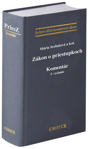 Obálka knihy Zákon o priestupkoch. Komentár (3. vydanie)