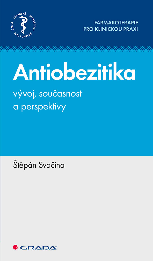 Obálka knihy Antiobezitika - vývoj, současnost a perspektivy