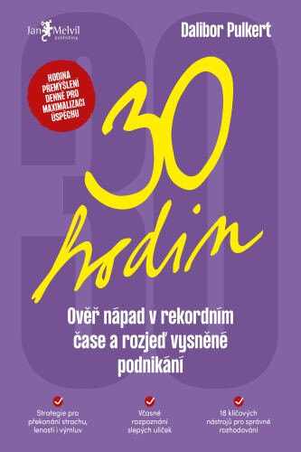 Obálka knihy 30 hodin