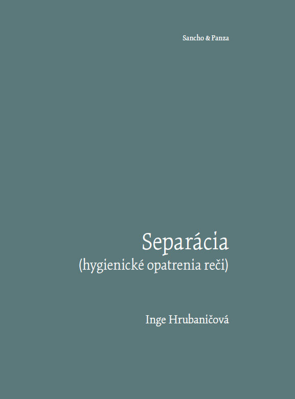 Obálka knihy Separácia (hygienické opatrenia reči)