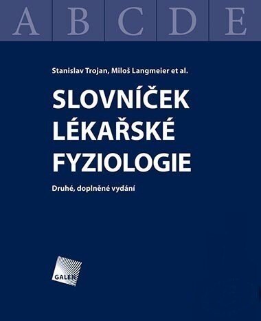 Obálka knihy Slovníček lékařské fyziologie