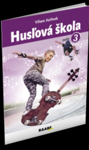 Obálka knihy Husľová škola - zošit 3