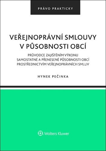 Obálka knihy Veřejnoprávní smlouvy v působnosti obcí