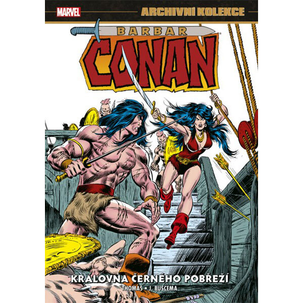 Obálka knihy Archivní kolekce Barbar Conan 4 - Královna Černého pobřeží