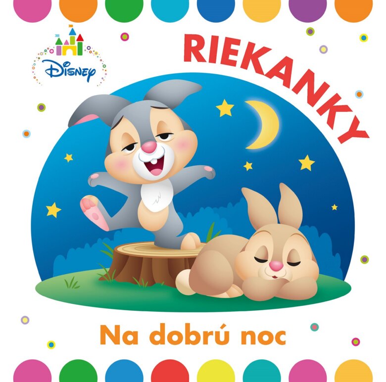 Obálka knihy Disney - Riekanky na dobrú noc