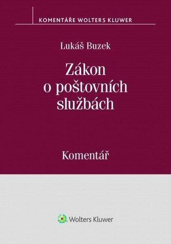 Obálka knihy Zákon o poštovních službách (č. 29-2000 Sb.) - komentář
