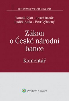 Obálka knihy Zákon o České národní bance