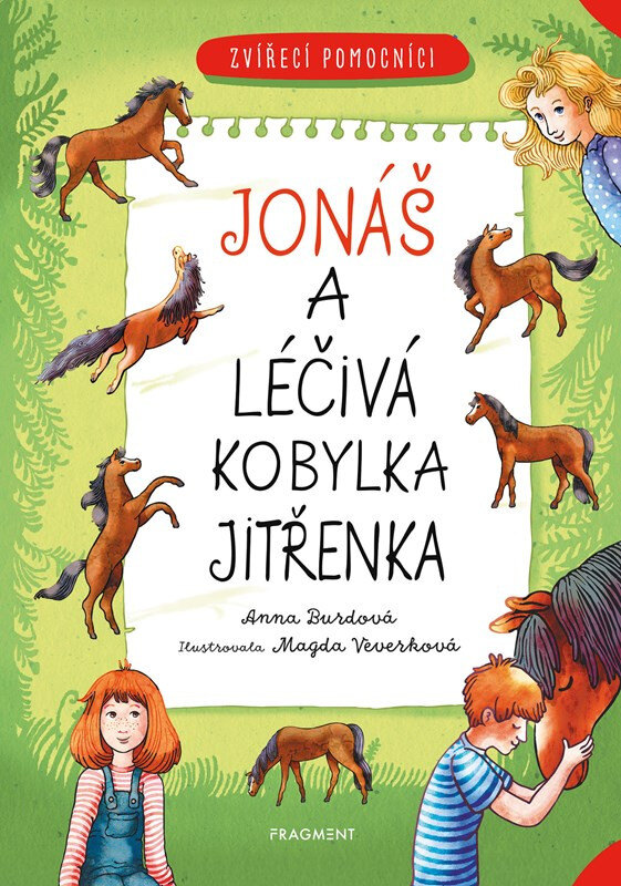 Obálka knihy Zvířecí pomocníci – Jonáš a léčivý koník Jitřenka
