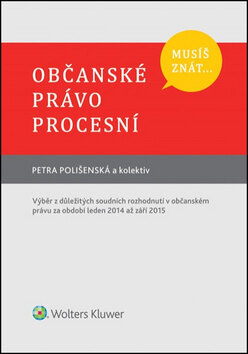 Obálka knihy Musíš znát... Občanské právo procesní