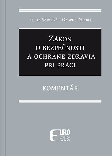 Obálka knihy Zákon o bezpečnosti a ochrane zdravia pri práci