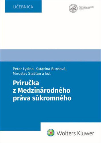Obálka knihy Príručka z Medzinárodného práva súkromného