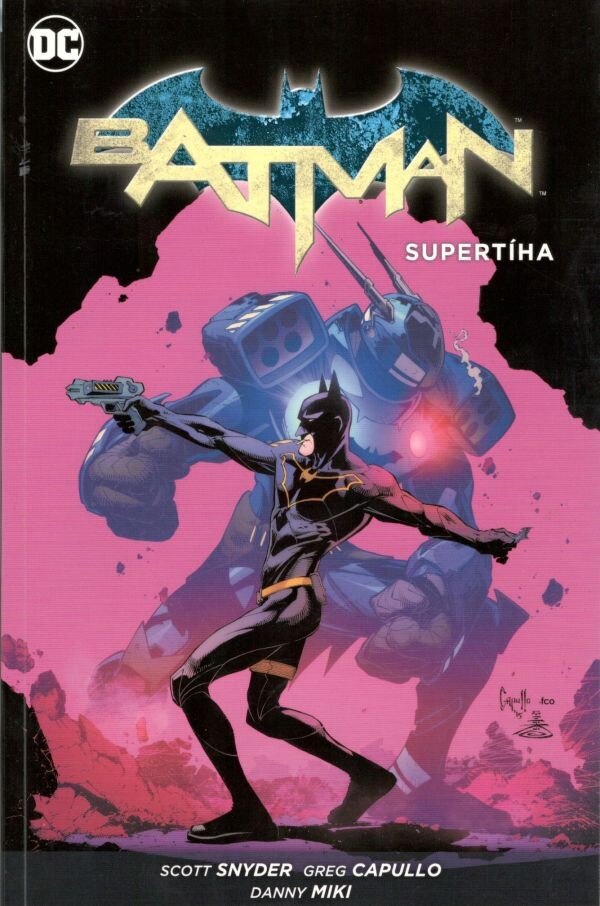 Obálka knihy Batman: Supertíha (brož.)