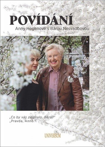 Obálka knihy Povídání Anny Hogenové s Bárou Nesvadbovou