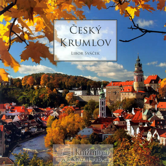 Obálka knihy Český Krumlov (doprovodný text v sedmi jazycích)