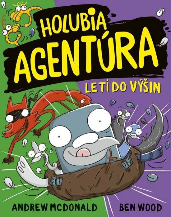 Obálka knihy Holubia agentúra letí do výšin (8)