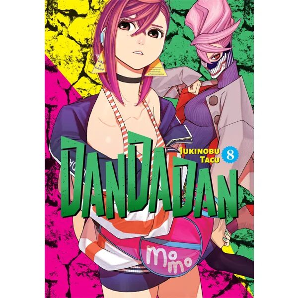 Obálka knihy Dandadan 8 (česky)