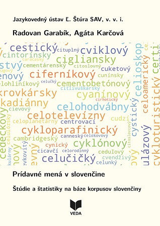 Obálka knihy Prídavné mená v slovenčine
