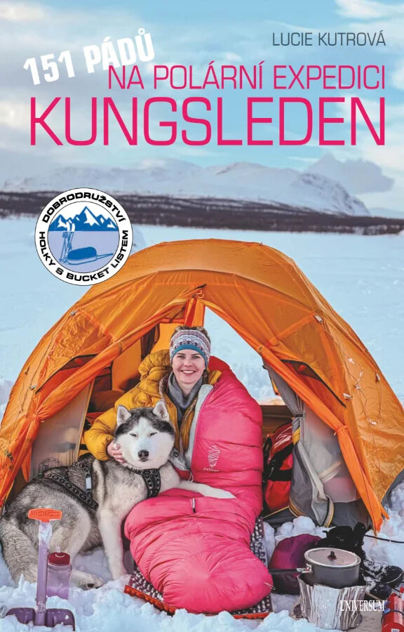 Obálka knihy 151 pádů na polární expedici Kungsleden