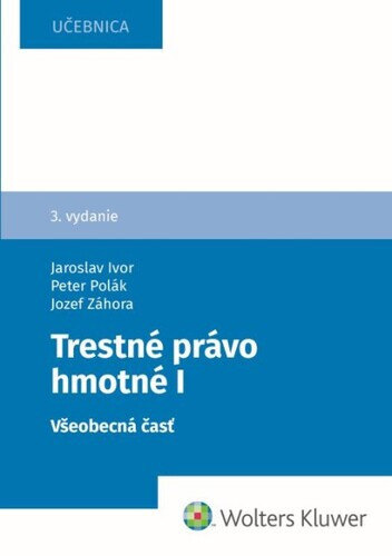 Obálka knihy Trestné právo hmotné