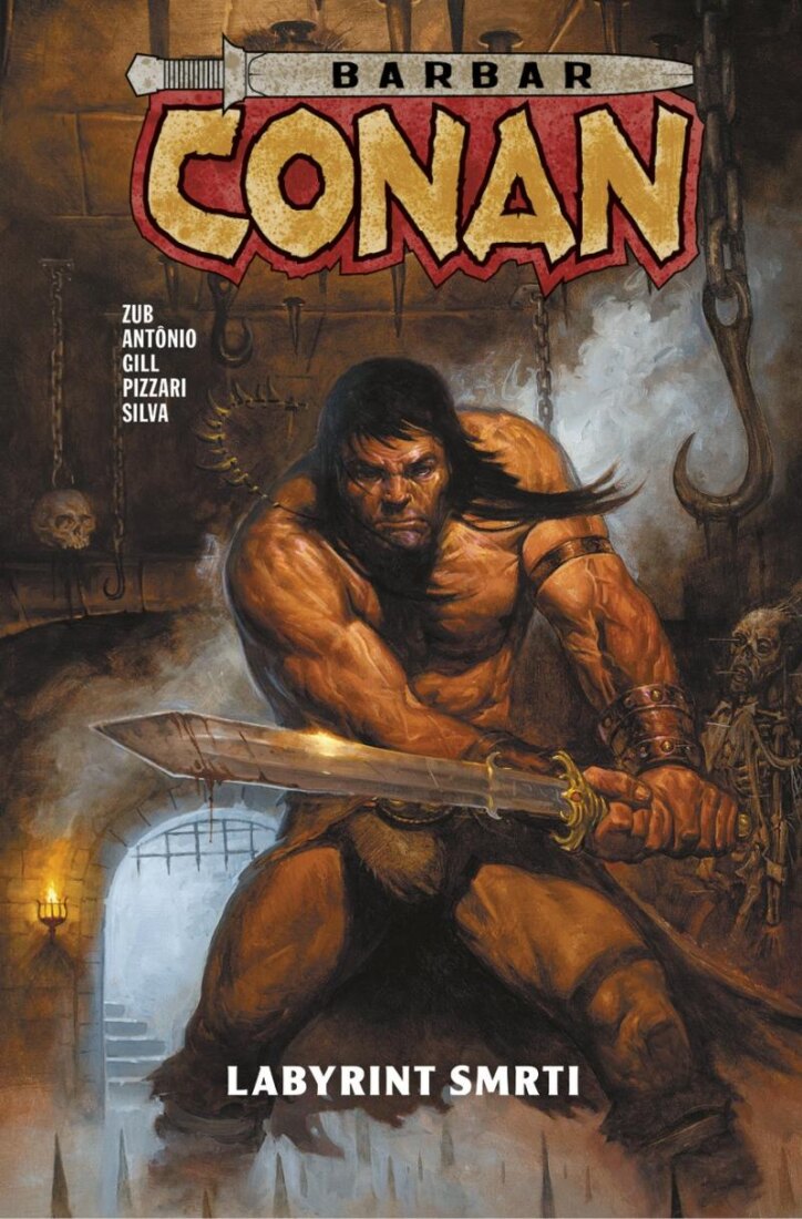 Obálka knihy Barbar Conan 3 - Labyrint smrti