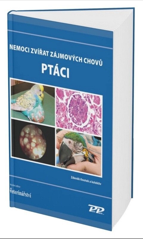 Obálka knihy Nemoci zvířat zájmových chovů - Ptáci