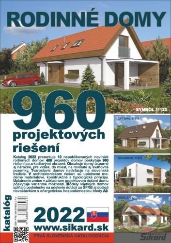 Obálka knihy Rodinné domy 2022