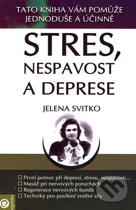 Obálka knihy Stres, nespavost a deprese