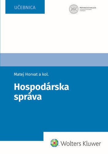 Obálka knihy Hospodárska správa