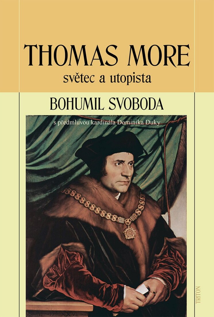 Obálka knihy Thomas More - světec a utopista