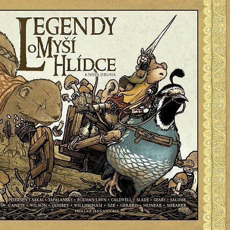 Obálka knihy Legendy o Myší hlídce: Kniha druhá