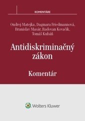 Obálka knihy Antidiskriminačný zákon - komentár