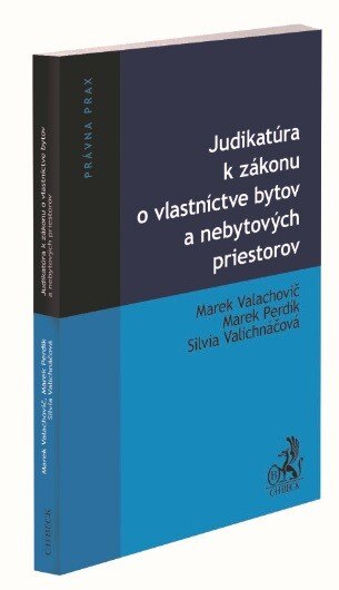 Obálka knihy Judikatúra k zákonu o vlastníctve bytov a nebytových priestorov
