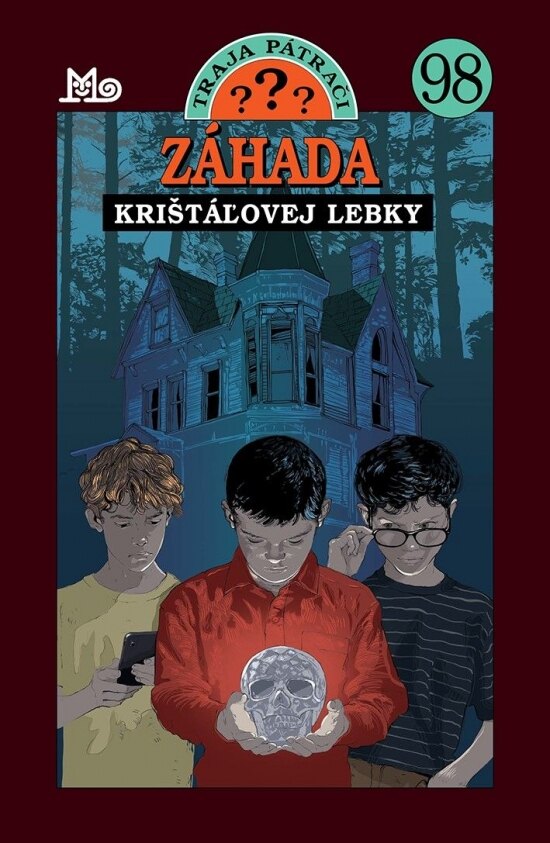 Obálka knihy Záhada krištáľovej lebky (Traja pátrači 98)