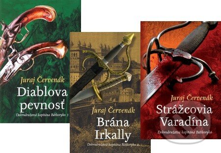 Obálka knihy Dobrodružstvá kapitána Báthoryho I. (kolekcia troch titulov)