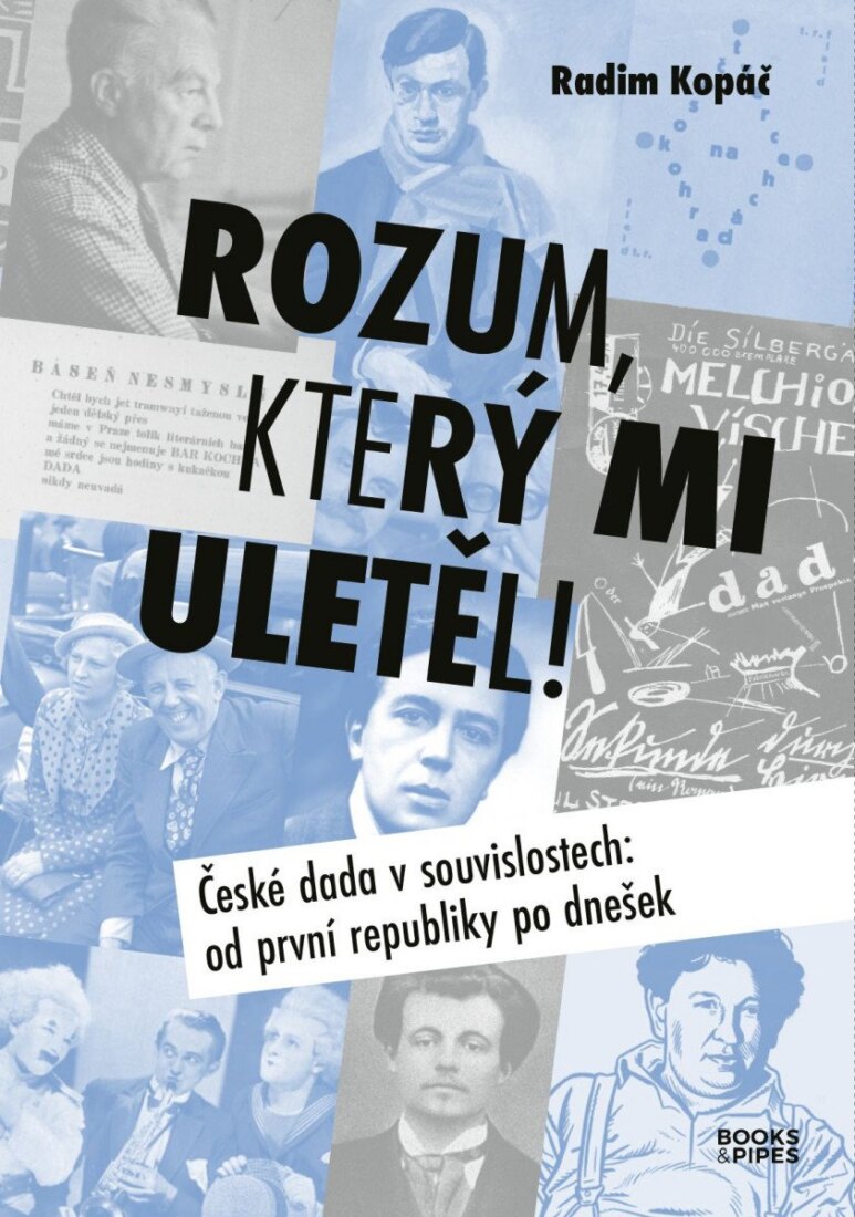 Obálka knihy Rozum, který mi uletěl! - České dada v souvislostech od první republiky po dnešek