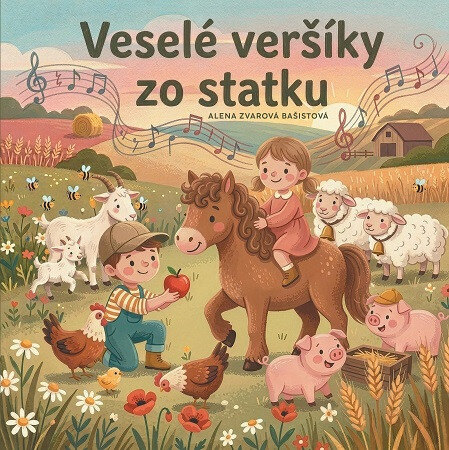 Obálka knihy Veselé veršíky zo statku
