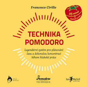 Obálka knihy Technika Pomodoro