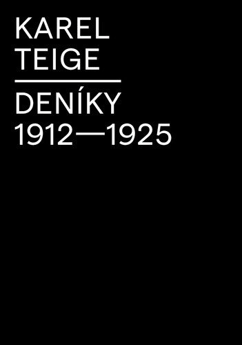 Obálka knihy Deníky 1912-1925