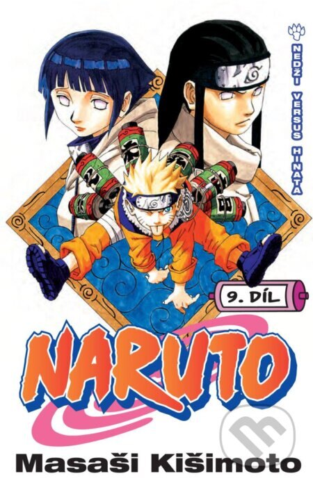 Obálka knihy Naruto 9: Nedži versus Hinata