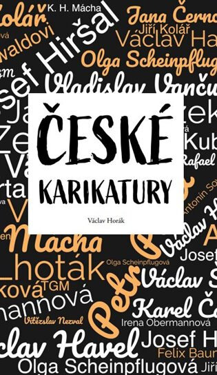 Obálka knihy České karikatury