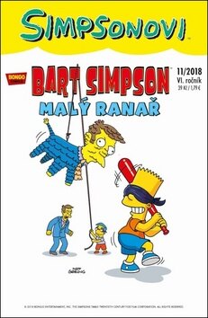Obálka knihy Bart Simpson Malý ranař