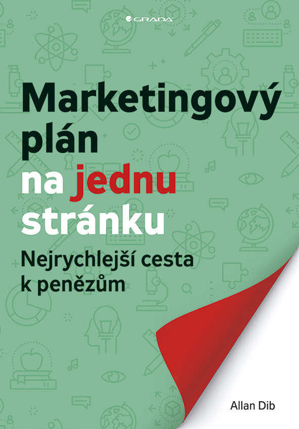 Obálka knihy Marketingový plán na jednu stránku