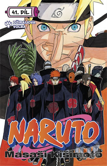 Obálka knihy Naruto 41: Džiraijova volba