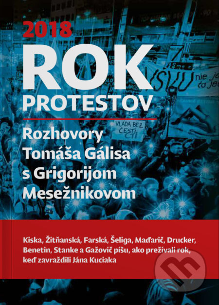 Obálka knihy Rok protestov